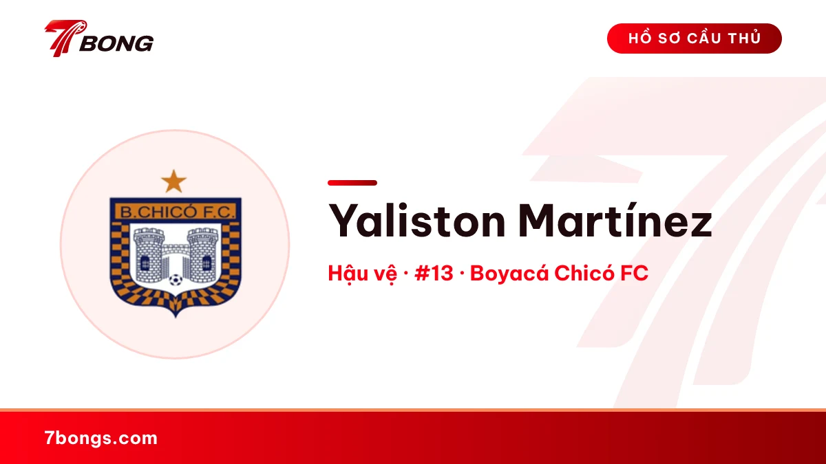 Yaliston Martínez — Boyacá Chicó FC