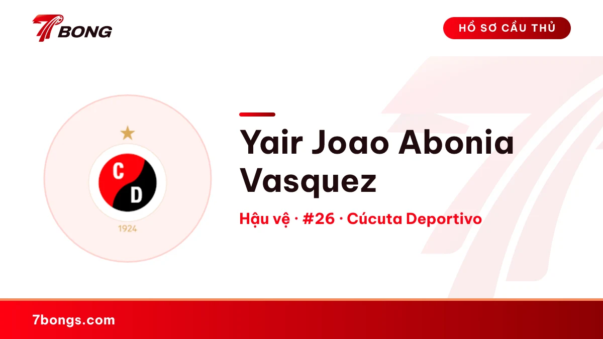 Yair Joao Abonia Vasquez — Cúcuta Deportivo