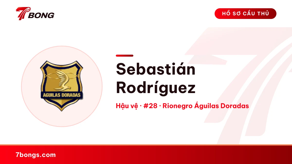 Sebastián Rodríguez — Rionegro Águilas Doradas