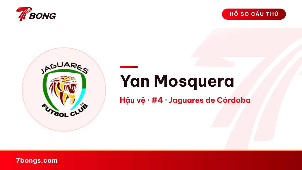 Yan Mosquera — Jaguares de Córdoba