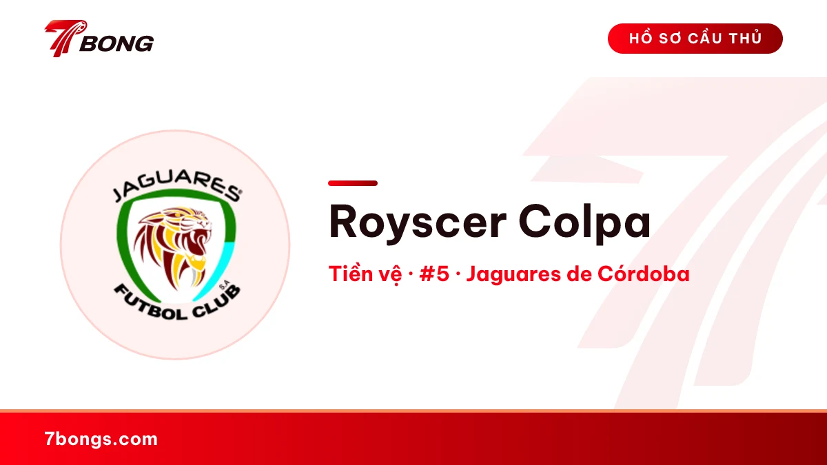 Royscer Colpa — Jaguares de Córdoba