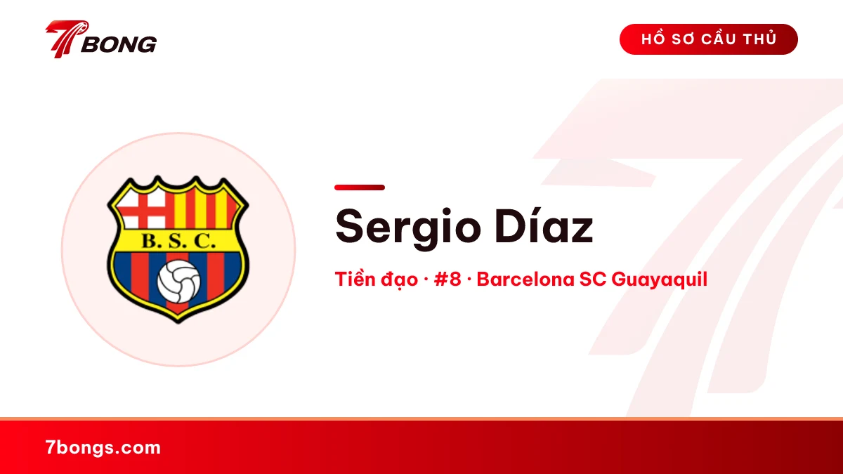 Sergio Díaz — Barcelona SC Guayaquil