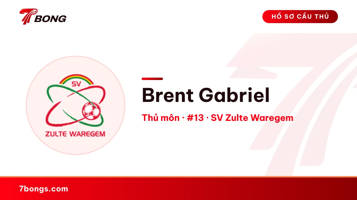 Brent Gabriel — SV Zulte Waregem
