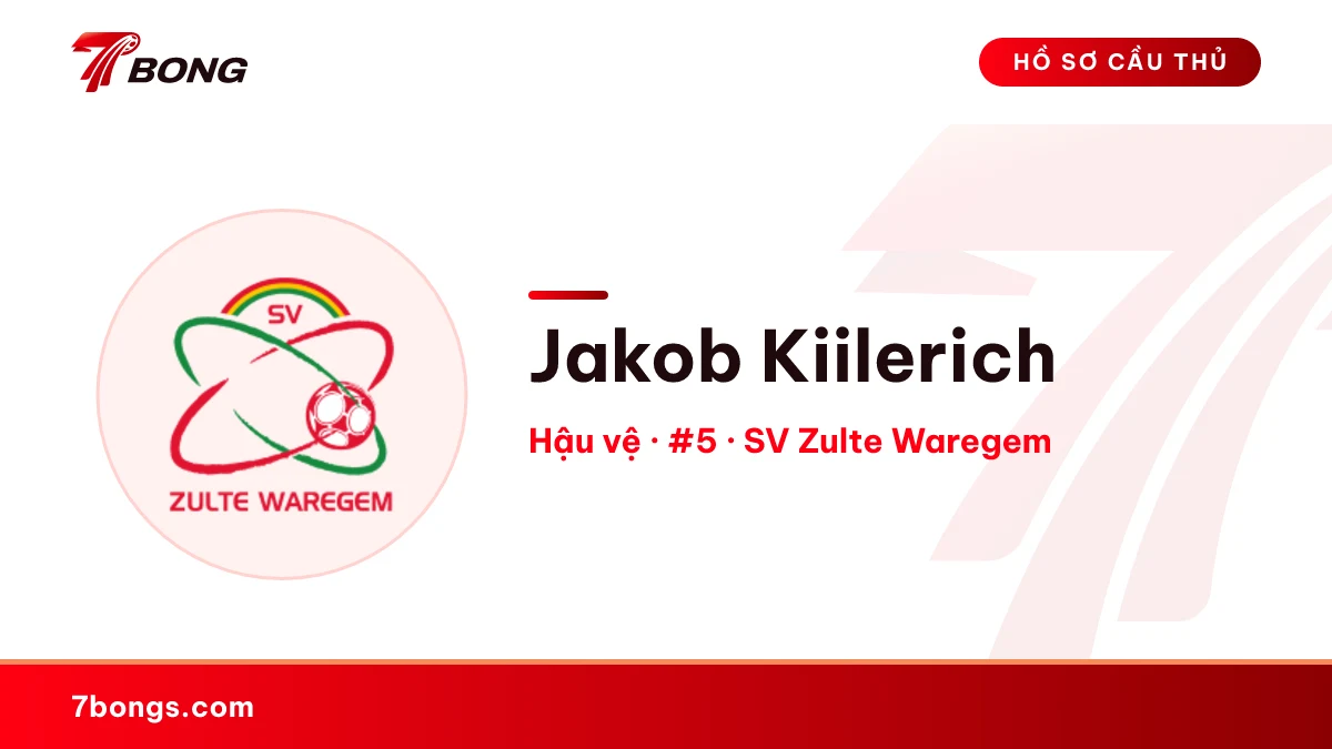 Jakob Kiilerich — SV Zulte Waregem
