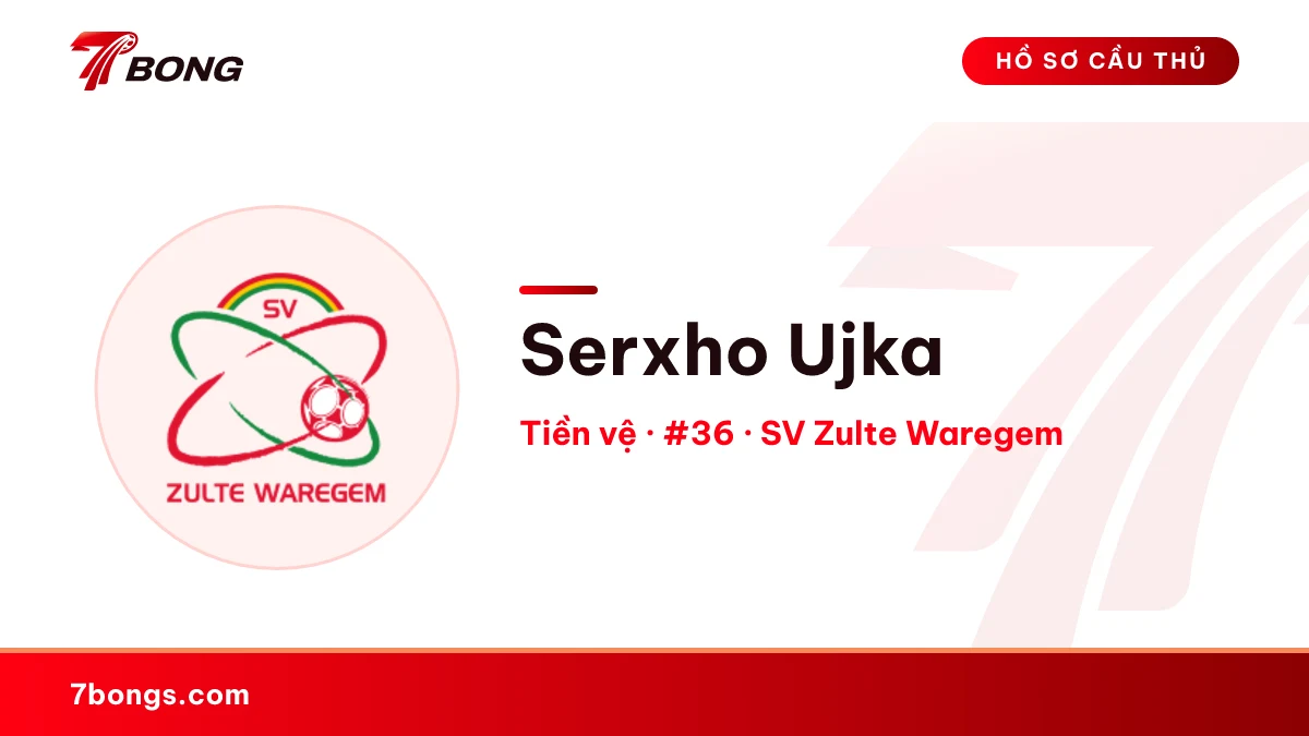 Serxho Ujka — SV Zulte Waregem