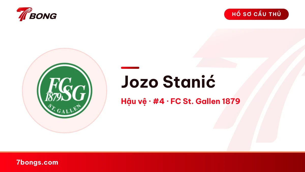 Jozo Stanić — FC St. Gallen 1879