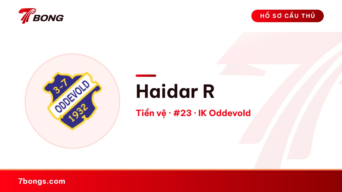 Haidar R — IK Oddevold