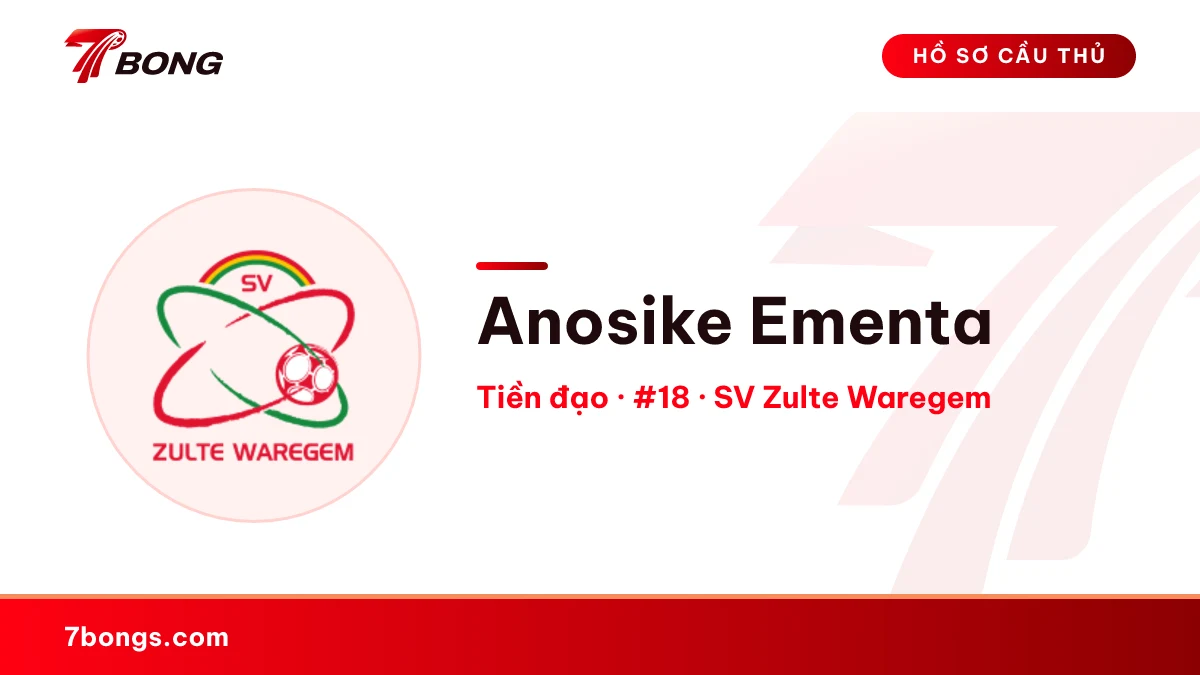 Anosike Ementa — SV Zulte Waregem
