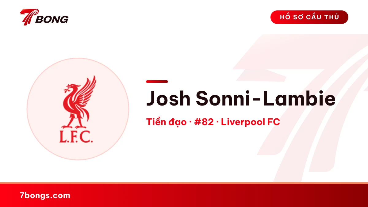 Josh Sonni-Lambie — Liverpool FC