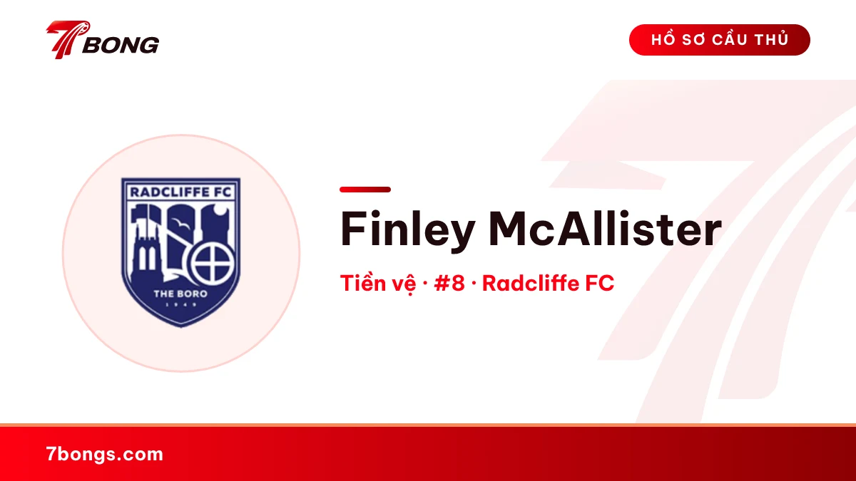 Finley McAllister — Radcliffe FC