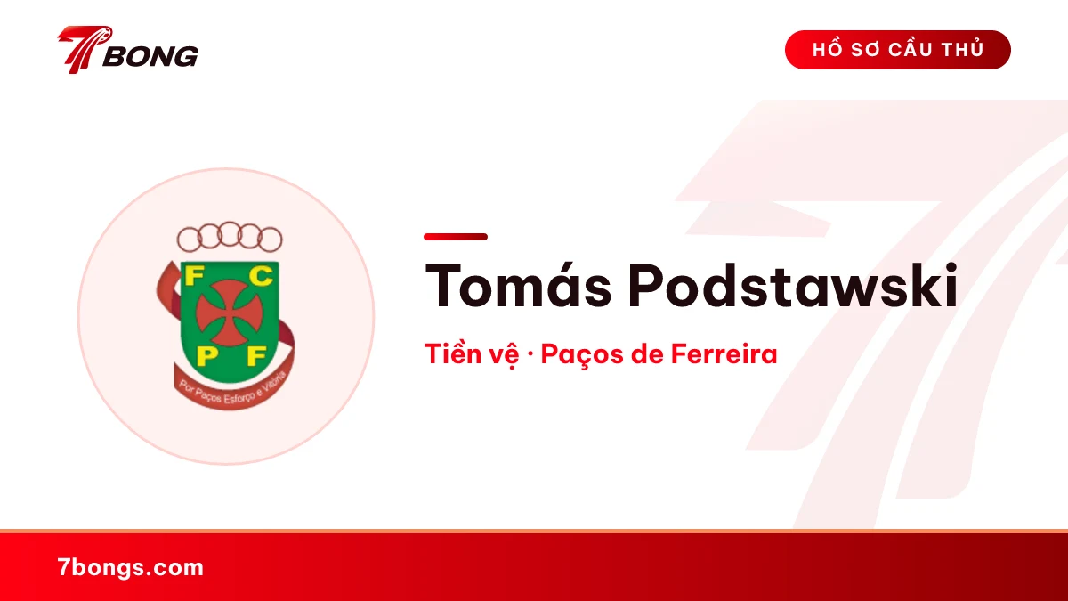 Tomás Podstawski — Paços de Ferreira