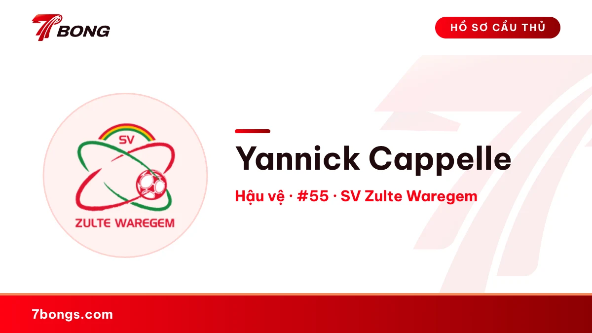 Yannick Cappelle — SV Zulte Waregem