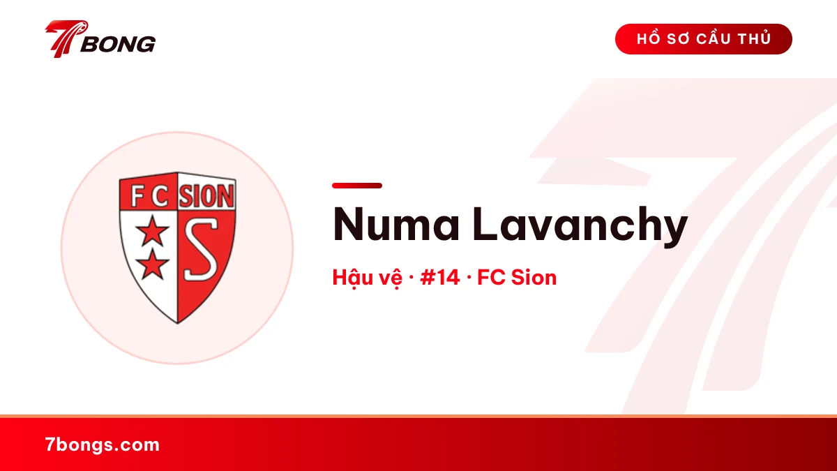 Numa Lavanchy — FC Sion