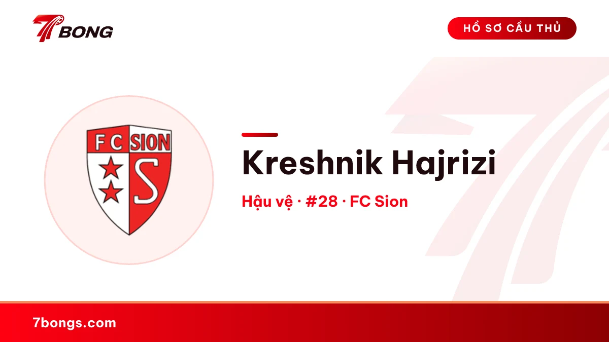 Kreshnik Hajrizi — FC Sion