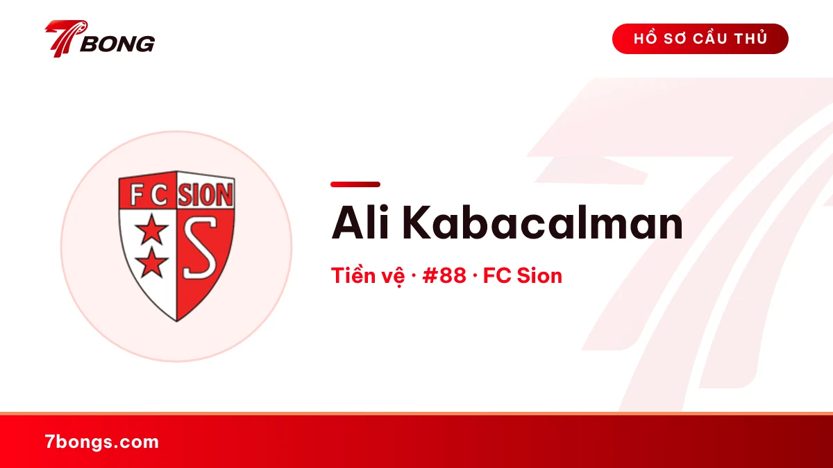 Ali Kabacalman — FC Sion