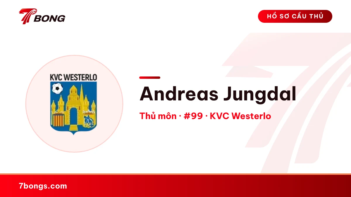 Andreas Jungdal — KVC Westerlo
