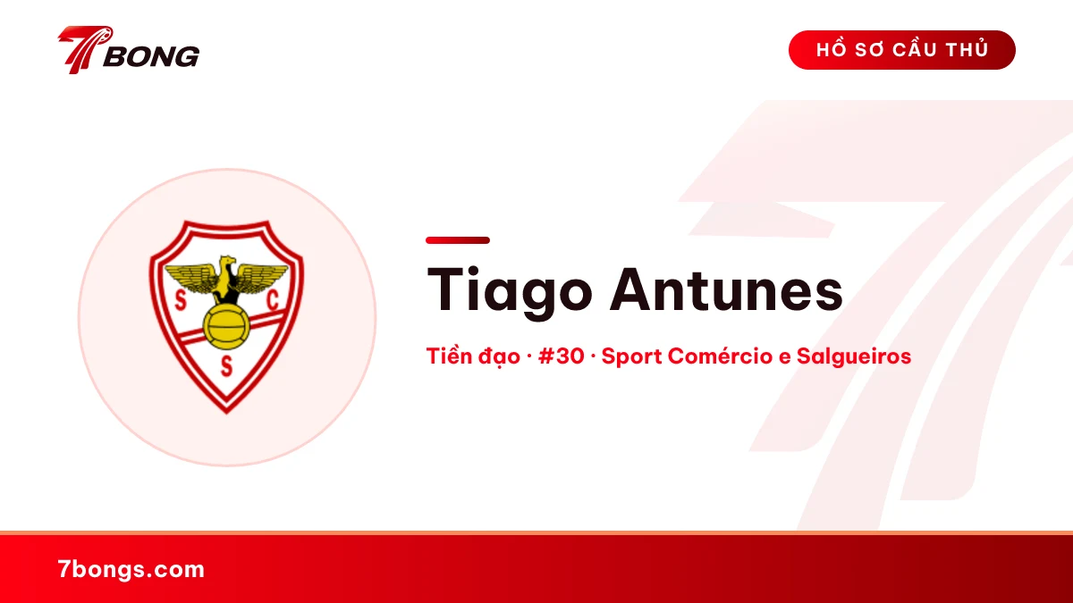 Tiago Antunes — Sport Comércio e Salgueiros