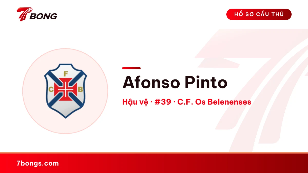 Afonso Pinto — C.F. Os Belenenses