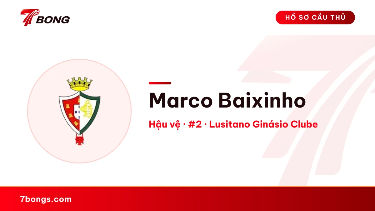 Marco Baixinho — Lusitano Ginásio Clube