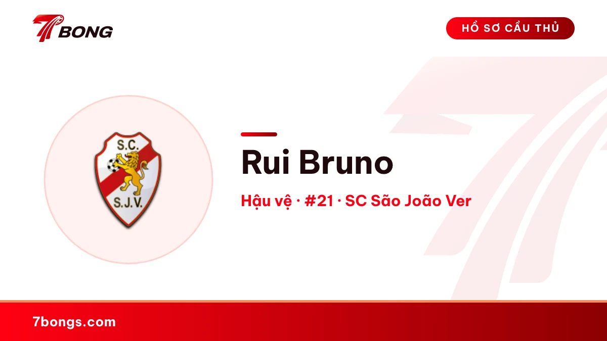 Rui Bruno — SC São João Ver