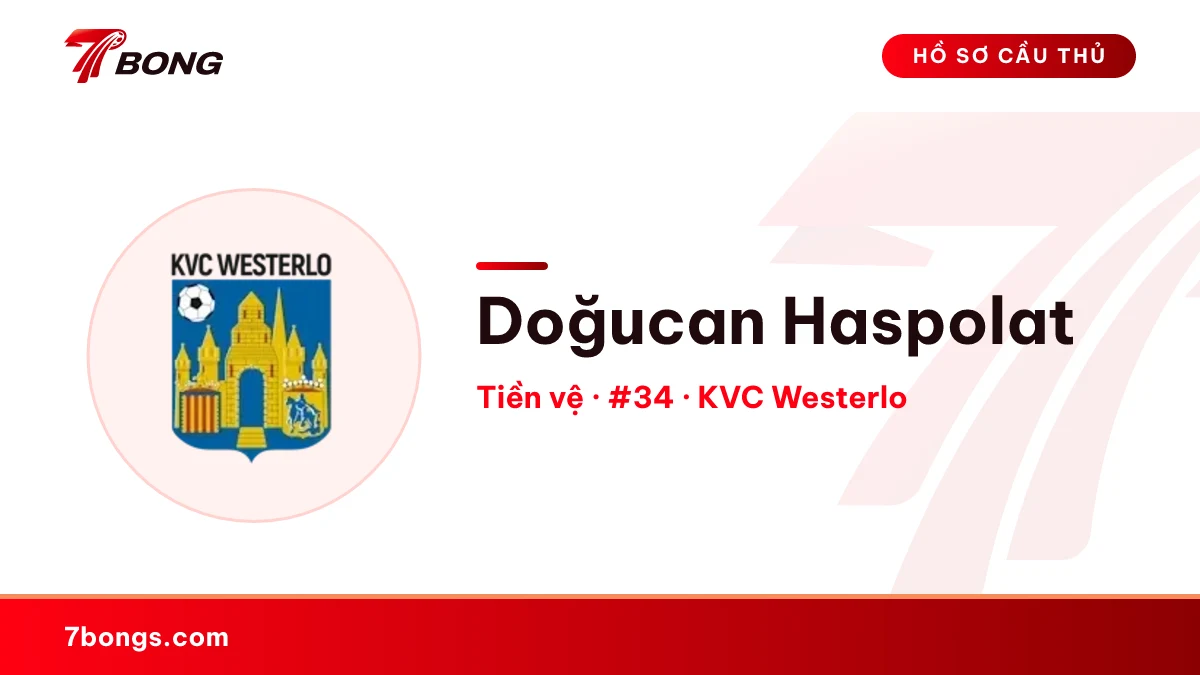 Doğucan Haspolat — KVC Westerlo