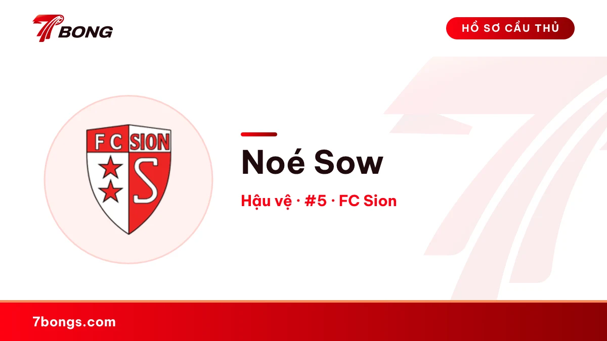 Noé Sow — FC Sion