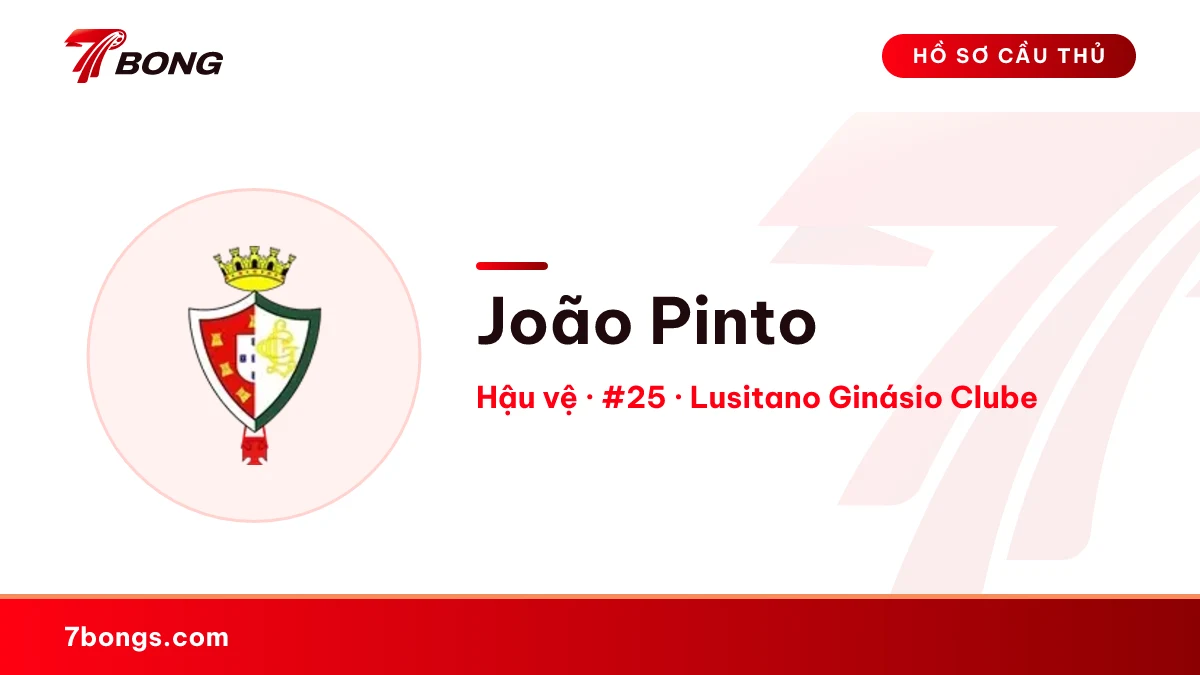 João Pinto — Lusitano Ginásio Clube