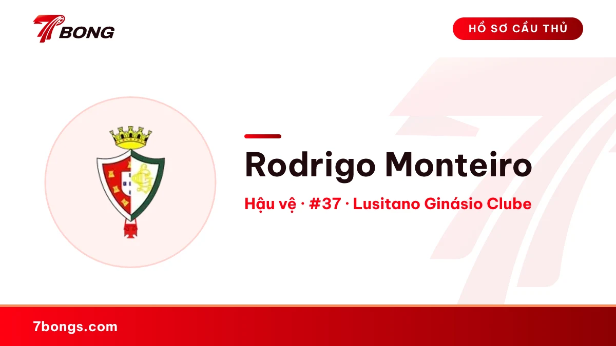 Rodrigo Monteiro — Lusitano Ginásio Clube