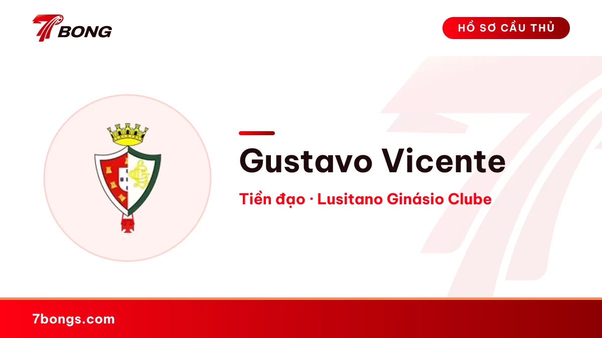 Gustavo Vicente — Lusitano Ginásio Clube