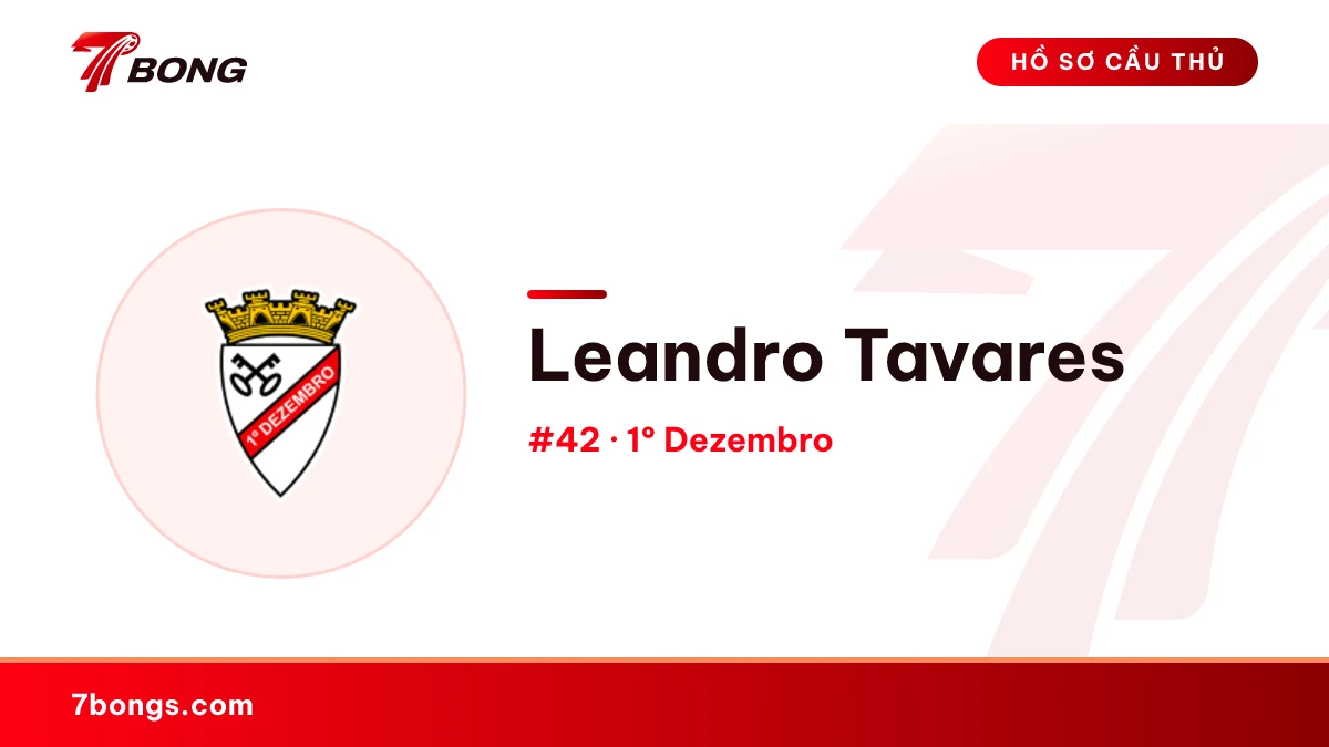 Leandro Tavares — 1º Dezembro