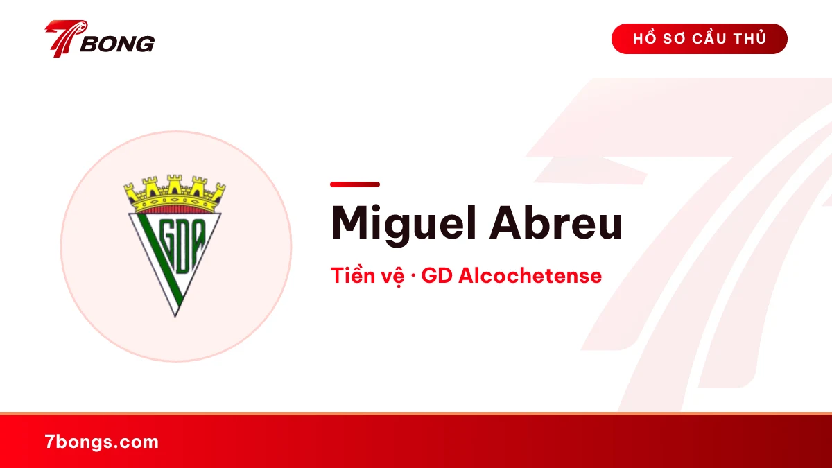 Miguel Abreu — GD Alcochetense