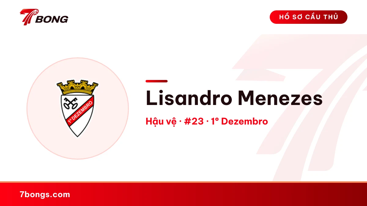 Lisandro Menezes — 1º Dezembro