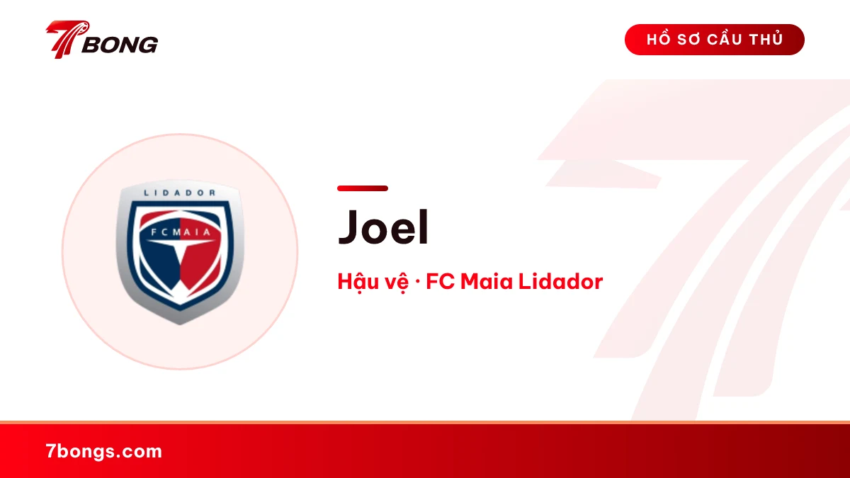Joel — FC Maia Lidador