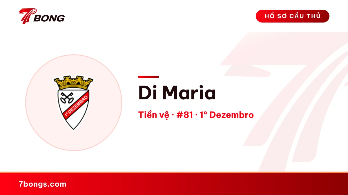 Di Maria — 1º Dezembro