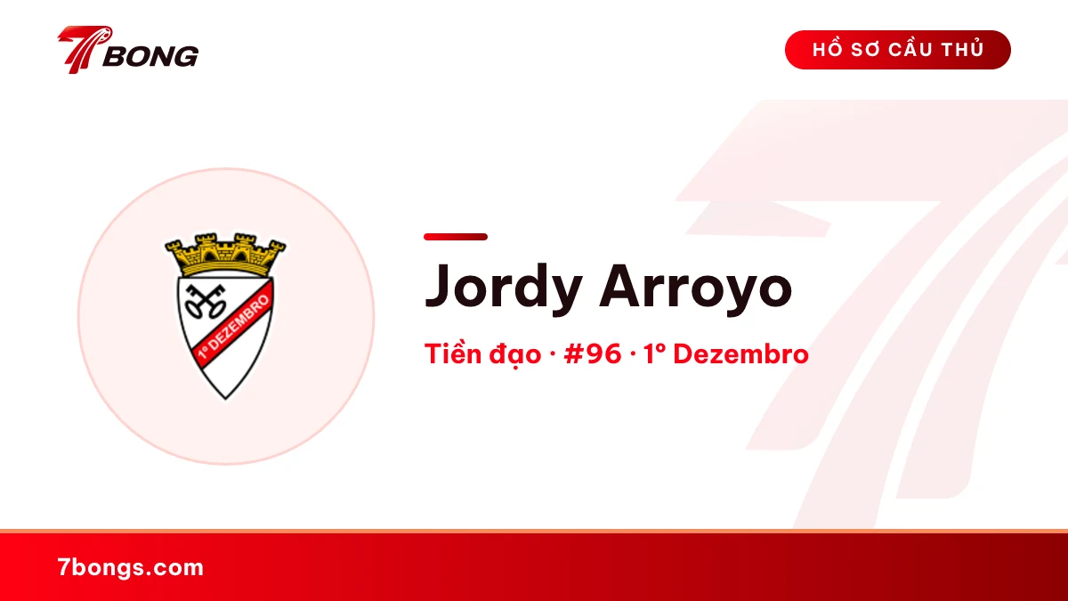 Jordy Arroyo — 1º Dezembro