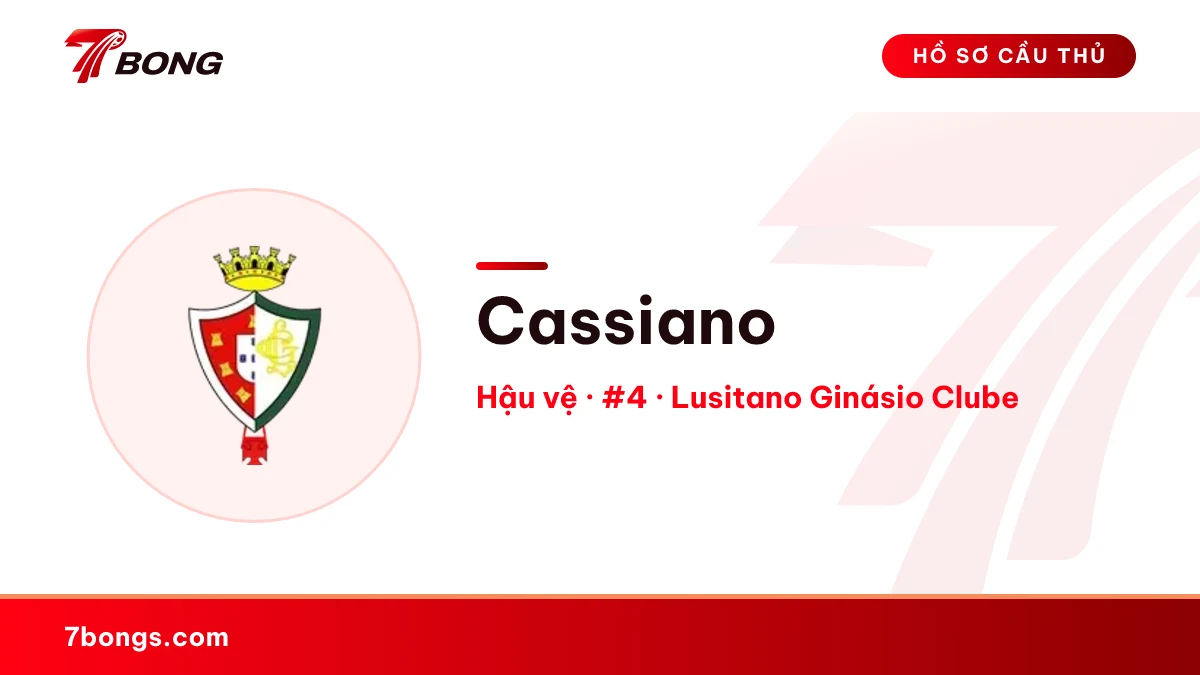 Cassiano — Lusitano Ginásio Clube