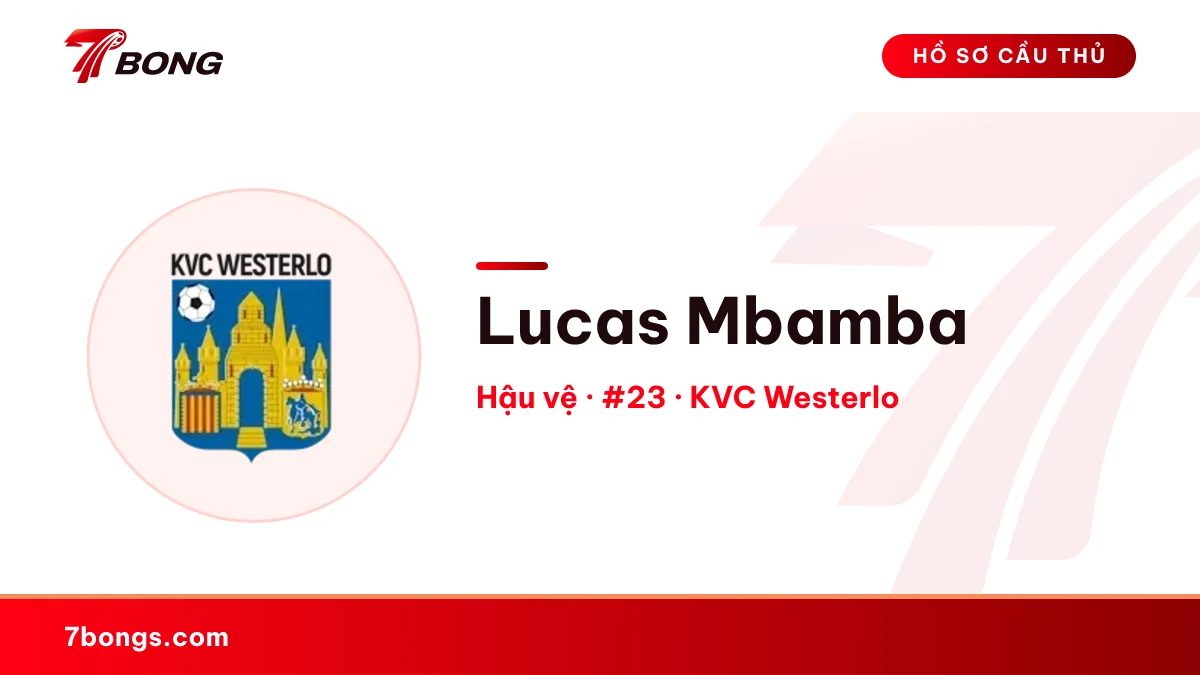 Lucas Mbamba — KVC Westerlo