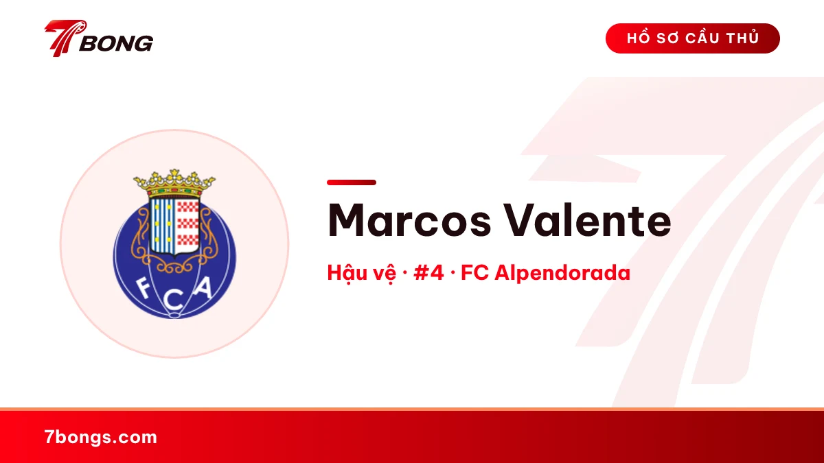 Marcos Valente — FC Alpendorada