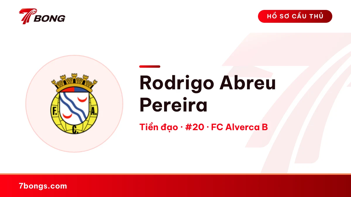 Rodrigo Abreu Pereira — FC Alverca B