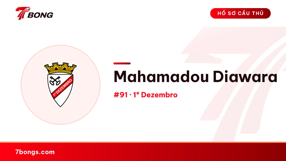 Mahamadou Diawara — 1º Dezembro