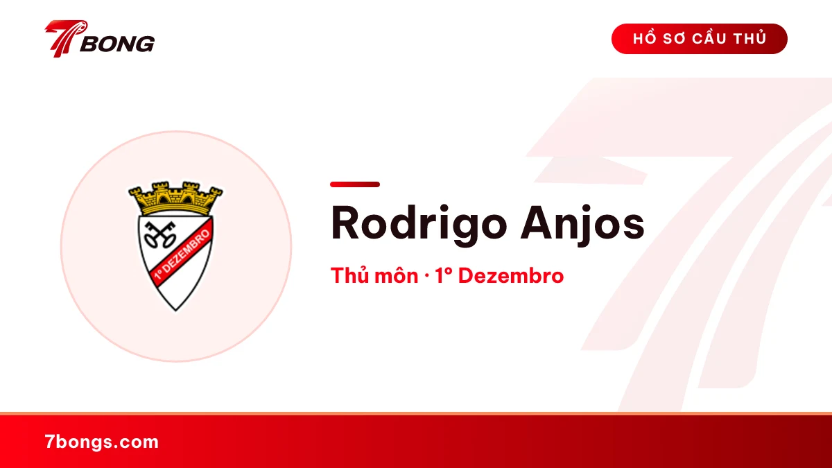 Rodrigo Anjos — 1º Dezembro