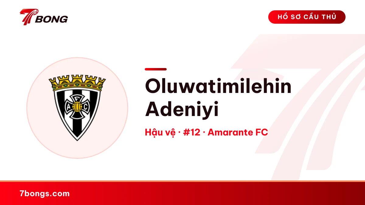 Oluwatimilehin Adeniyi — Amarante FC