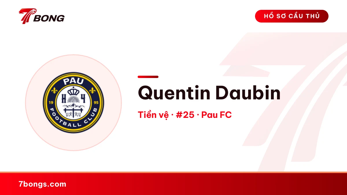 Quentin Daubin — Pau FC
