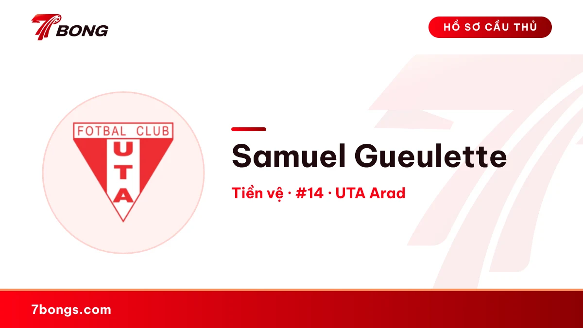 Samuel Gueulette — UTA Arad