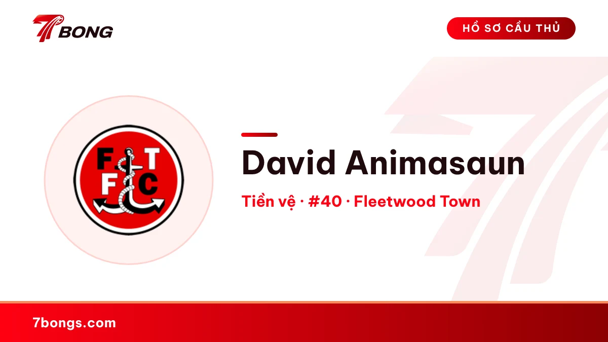 David Animasaun — Fleetwood Town