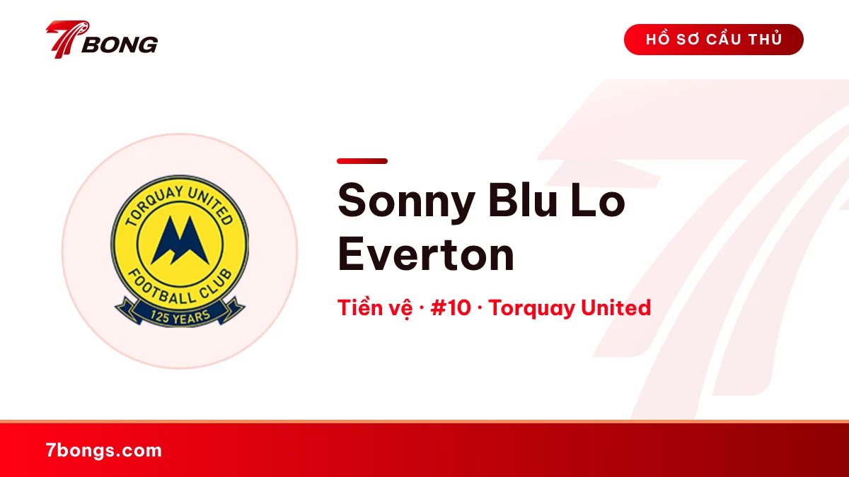 Sonny Blu Lo Everton — Torquay United