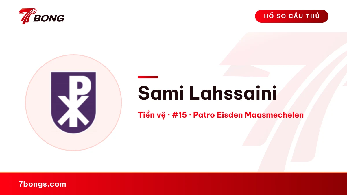 Sami Lahssaini — Patro Eisden Maasmechelen