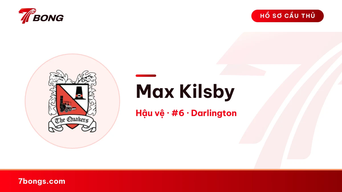 Max Kilsby — Darlington