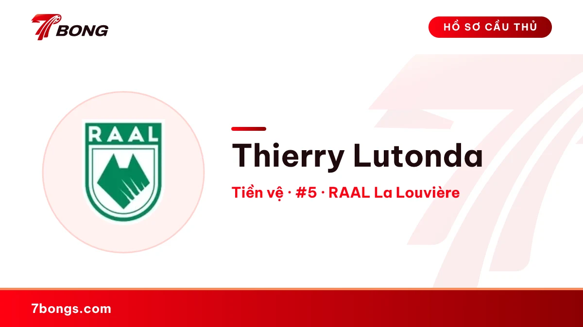 Thierry Lutonda — RAAL La Louvière