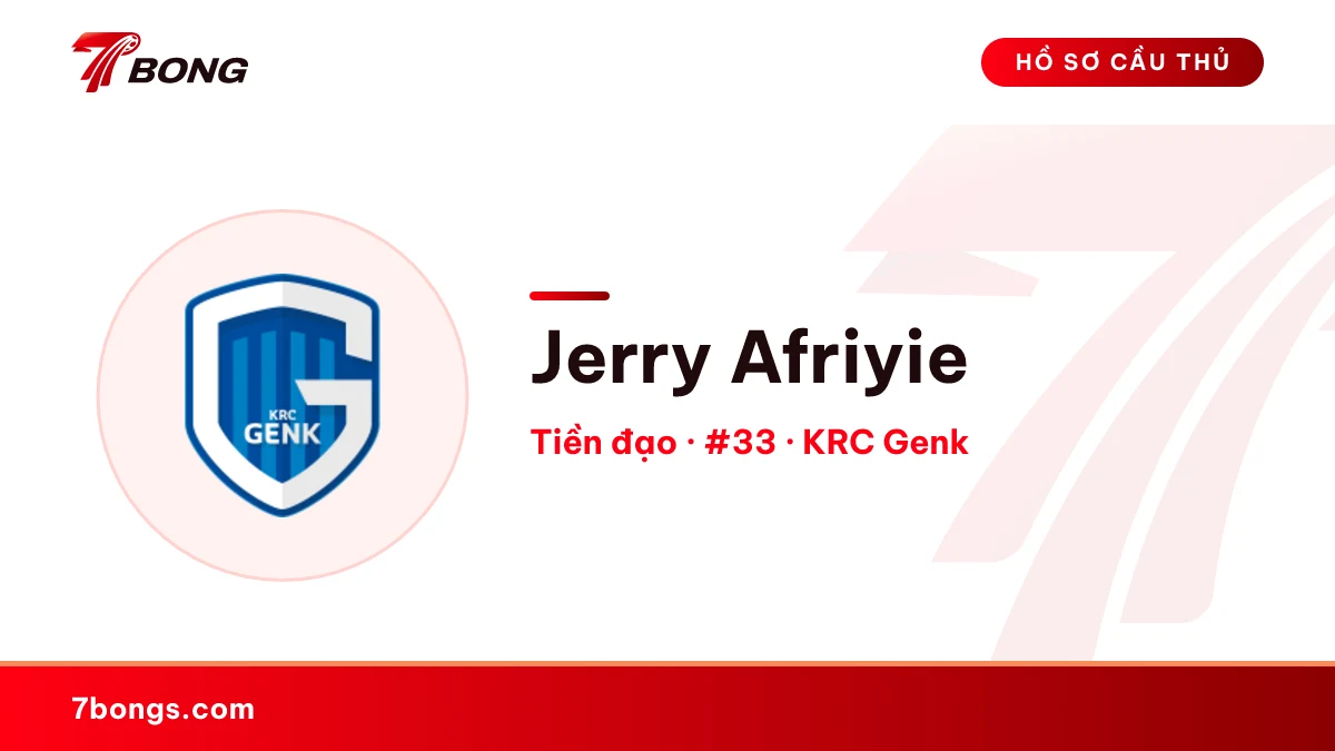 Jerry Afriyie — KRC Genk